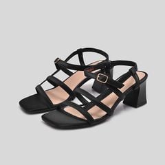  Giày Sandal Cao Gót Biti's Nữ Màu Đen BFW005688DEN 