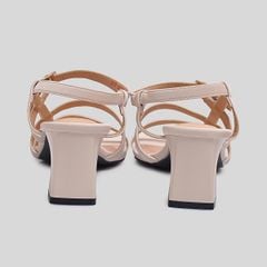  Giày Sandal Cao Gót Biti's Nữ Màu Kem BFW005688KEM 