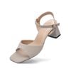 Sandal Cao Gót Biti's Nữ Màu Kem BFW006188KEM