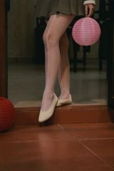  Giày Búp Bê Biti's Nữ Màu Kem BBW002700KEM 