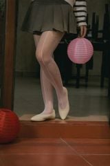  Giày Búp Bê Biti's Nữ Màu Kem BBW002700KEM 
