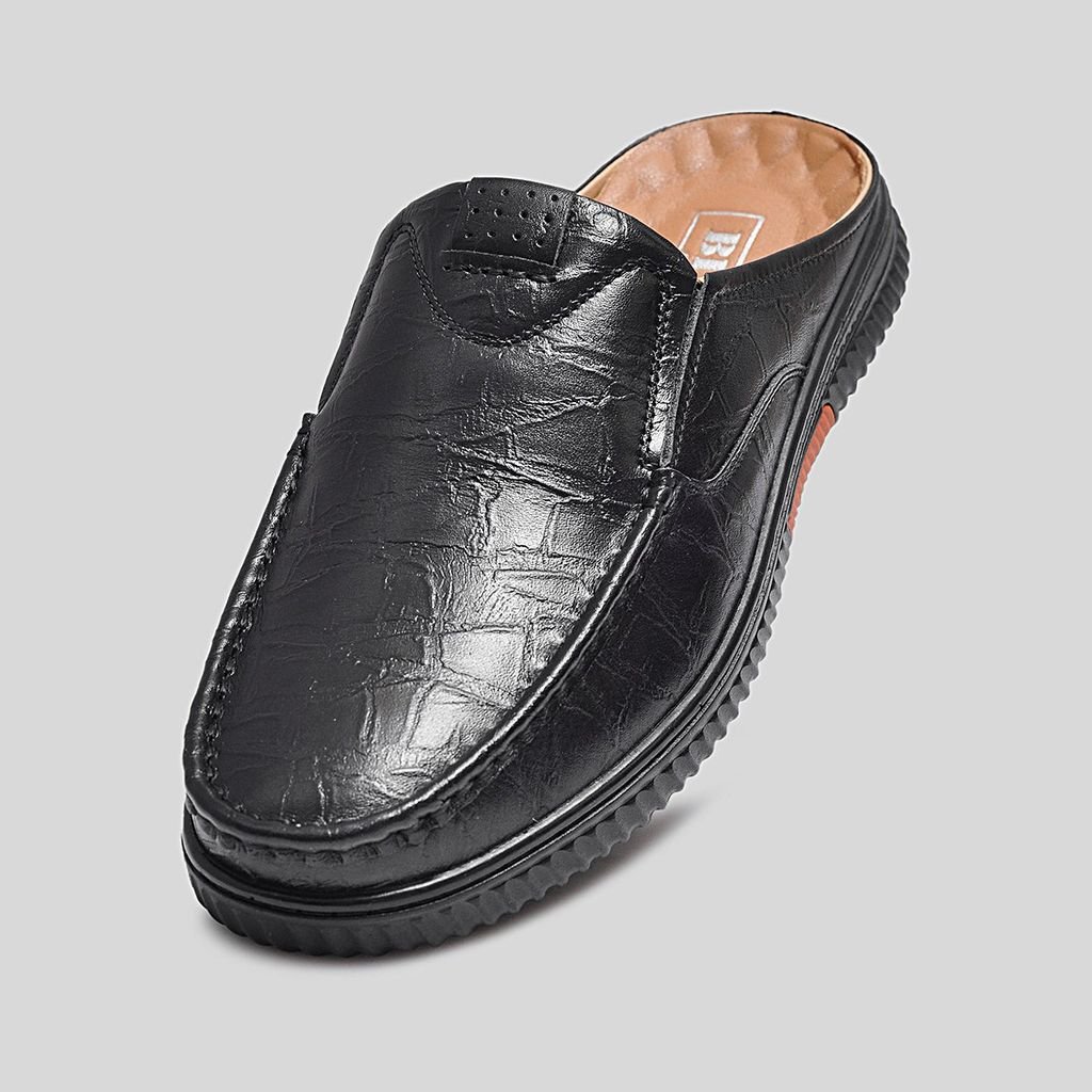  Giày Tây Mocassin Biti's Nam Màu Đen BMM001977DEN 