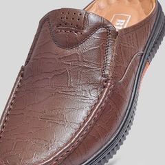  Giày Tây Mocassin Biti's Nam Màu Nâu Đậm BMM001977NAD 