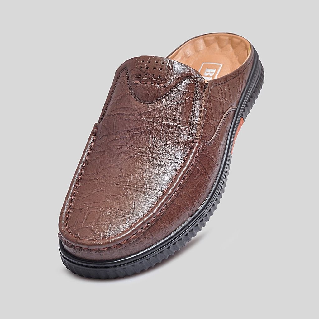  Giày Tây Mocassin Biti's Nam Màu Nâu Đậm BMM001977NAD 
