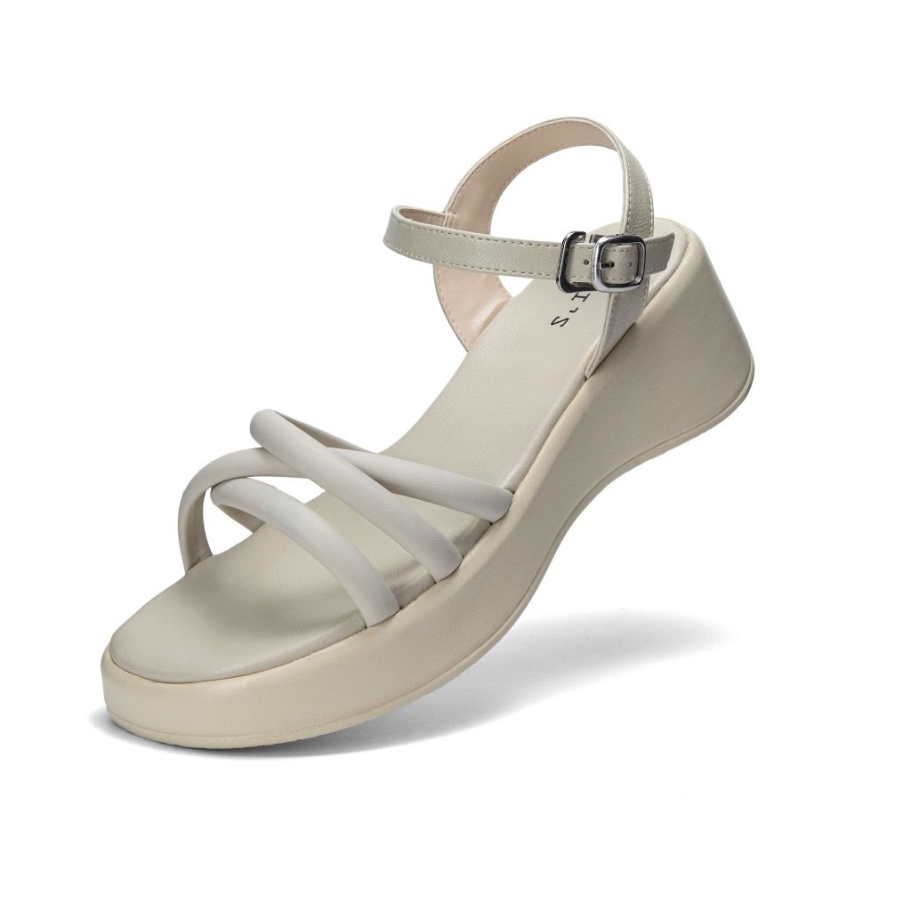  Sandal Biti's Nữ Màu Kem BPW005588KEM 