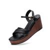 Sandal Cao Gót Biti's Nữ Màu Đen BPW006288DEN