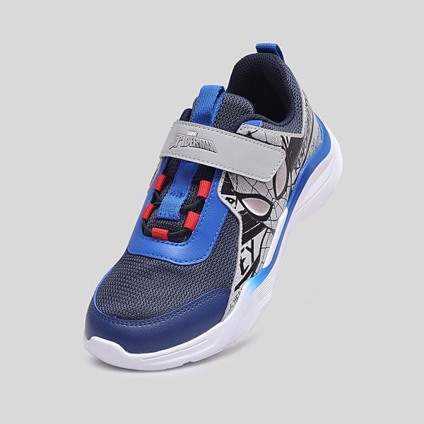 Sneaker bé trai Spider-Man Biti's XDG – Xanh ghi thể thao