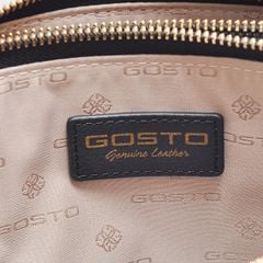  Túi Xách Gosto Da Thật Nữ Màu Đen GBSW00500DEN 