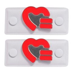  Cặp Pin Kim Loại Mẫu Equality Love AAUH00400 