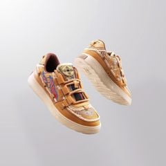  Giày Thể Thao Biti's Hunter StreetxVietMax Bloomin' Central Nữ Màu Nâu DSWH08400NAU 