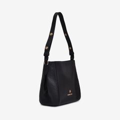  Túi Xách Gosto Da Thật Nữ Màu Đen GBSW00300DEN 