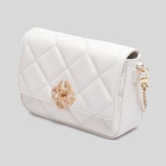  Túi Xách Gosto Grace G Da Thật Nữ Màu Trắng GBSW01100TRG 