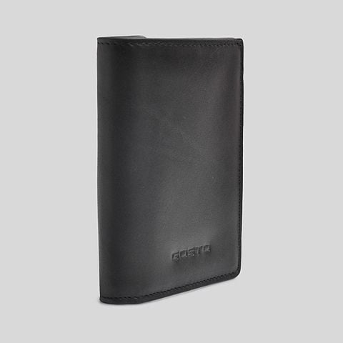  Ví Gosto Da Thật Nam Màu Đen GBWM00200DEN 