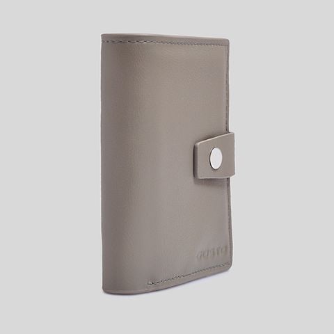  Ví Gosto Da Thật Nữ Màu Xám GBWW00300XAM 