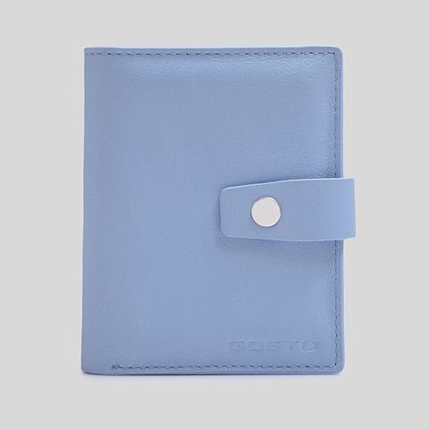  Ví Gosto Da Thật Nữ Màu Xanh Dương GBWW00300XDG 