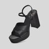 Sandal Cao Gót Gosto Nữ Màu Đen GFW020088DEN