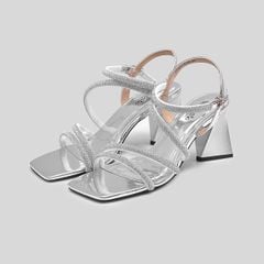  Sandal Thời Trang Gosto Nữ Màu Bạc GFW020188BAC 