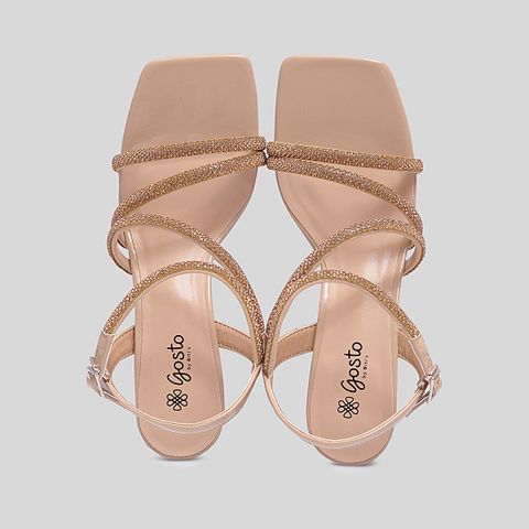  Sandal Thời Trang Gosto Nữ Màu Vàng GFW020188VAG 