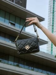  Túi Xách Gosto Grace G Da Thật Nữ Màu Đen GBSW01100DEN 