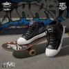 Giày Thể Thao Biti's Hunter Street đế #BÀO x VietMax: BEATER - Hustle Edition Nữ Màu Đen HSW002100DEN