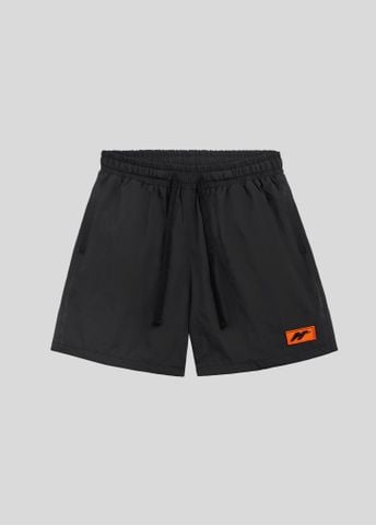  Quần Short dù Biti’s Hunter – Original H: Urban Shorts Unisex Màu Đen ACMH00700DEN 