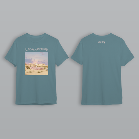  Áo Thun Kiey Unisex Teal Desert T-Shirt BOU001300XLC 