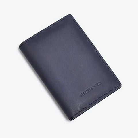  Ví Gosto Da Nam Màu Xanh Nhớt GOPM00100XNH 