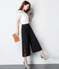 Quần Culottes Trơn Xẻ Vạt 4708