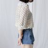 Áo Sơ Mi Chấm Bi Xuyên Thấu 5245