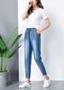 Quần Baggy Jean Mềm Lưng Thun 5285