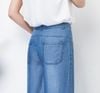 Quần Ống Rộng Culottes Jean Mềm Lưng Cao 5286