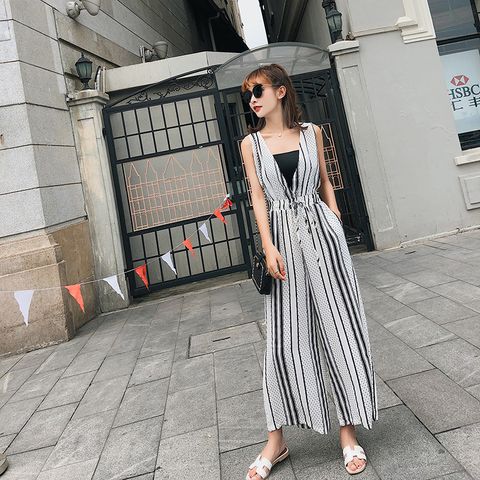  Jumpsuit Kẻ Sọc 5318 