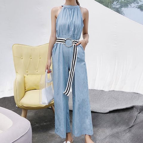  Jumpsuit Cổ Yếm 5319 