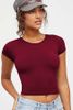 Áo T-Shirt Crop-Top Trơn Ôm Body 5407