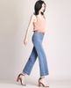 Quần Ống Rộng Culottes Jean Mềm Lưng Cao 5410