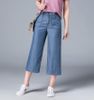 Quần Ống Rộng Culottes Jean Mềm 5449