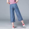 Quần Ống Rộng Culottes Jean Mềm 5449