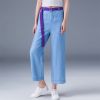 Quần Ống Rộng Culottes Jean Mềm 5501