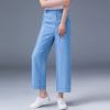 Quần Ống Rộng Culottes Jean Mềm 5501