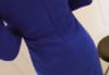 Đầm Bút Chì Trơn Ôm Body Xẻ Vạt 5519