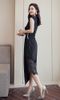 Đầm Chiết Eo Vạt Lệch 5542