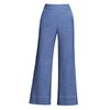 Quần Ống Rộng Culottes Jean Mềm Lưng Cao 5551