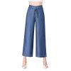 Quần Ống Rộng Culottes Jean Mềm 5552