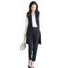 Set Áo Khoác Blazer & Quần Bút Chì Kẻ Sọc 5559