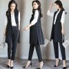 Set Áo Khoác Blazer & Quần Bút Chì Kẻ Sọc 5559