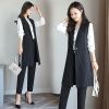 Set Áo Khoác Blazer & Quần Bút Chì Kẻ Sọc 5559