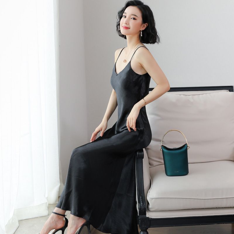 Đầm Maxi Suông 2 Dây Trơn 5624