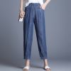 Quần Baggy Jean Mềm Lưng Thun 5627