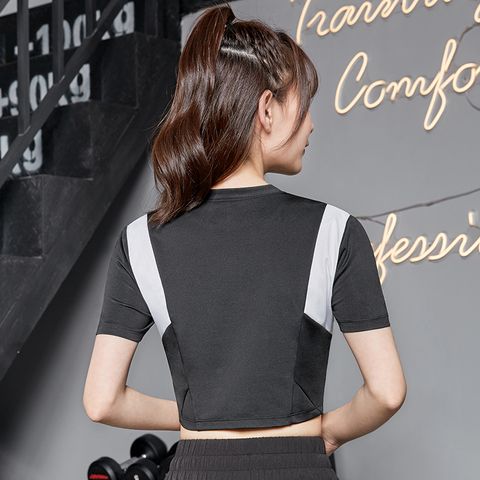  Áo Thun Crop-Top Thể Thao 5733 