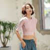 Áo Thun Crop-Top Trơn Thể Thao 5782